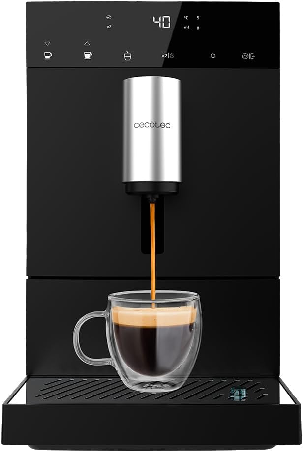 Cecotec Cafetera Superautomática Cremmaet Compact. 1350 W, maquinacafeteraespresso.com