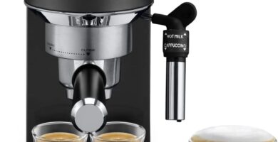 De'Longhi Dedica - Cafetera de Bomba de Acero Inoxidable para Café Molido o Monodosis maquinacafeteraespresso.com